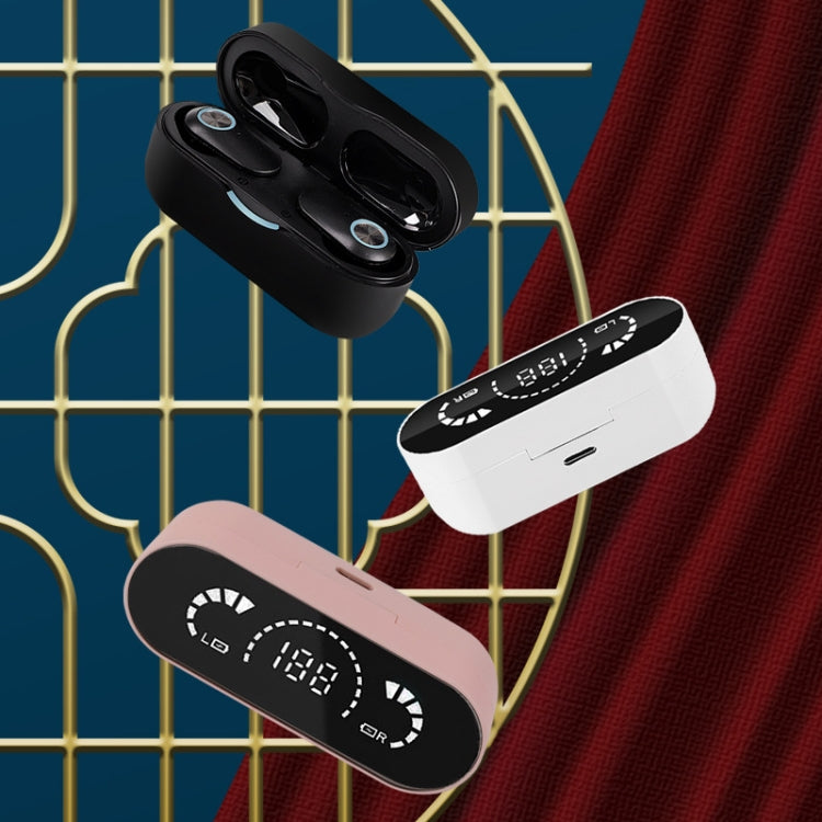 Pro20 Mirror Display HIFI Sound Quality 5.0 Bluetooth Headphone Support Touch Control