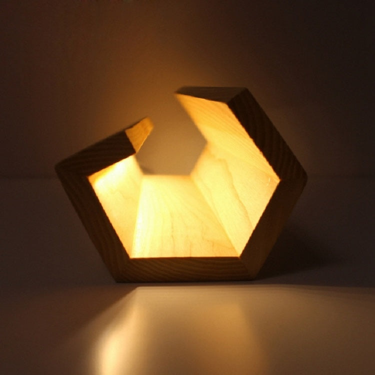 36cm Height  Simple Creative Decoration Atmosphere Solid Wood Lamp Living Room Bedroom Study Eye-protection Lamp