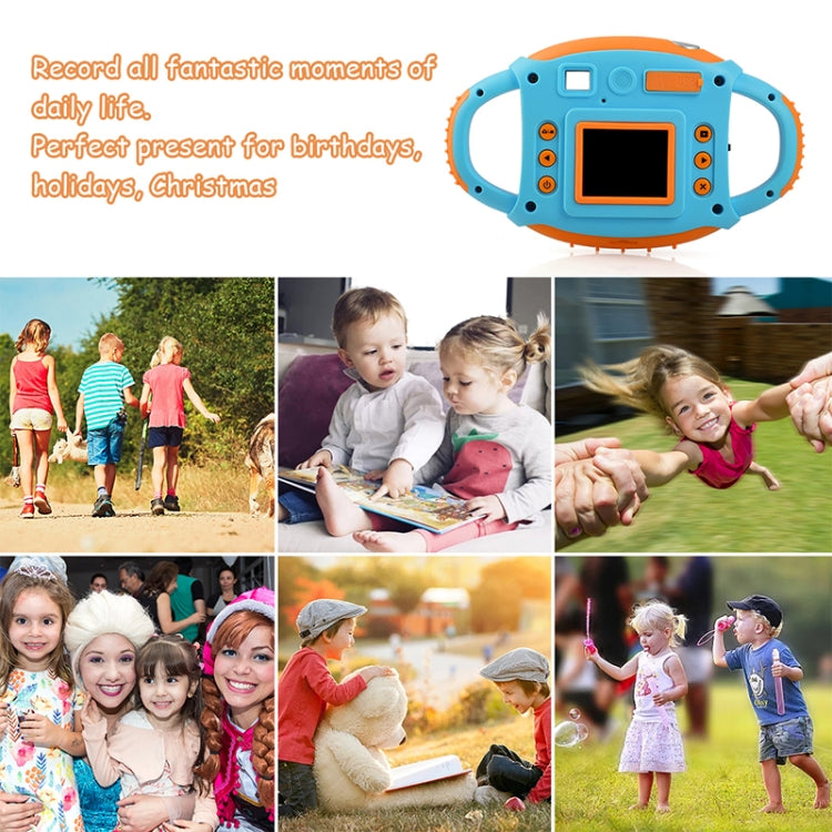 Children  Digital Camera Soft Plastic Anti-fall Early Education Puzzle Baby 5.0MP Toy Camera