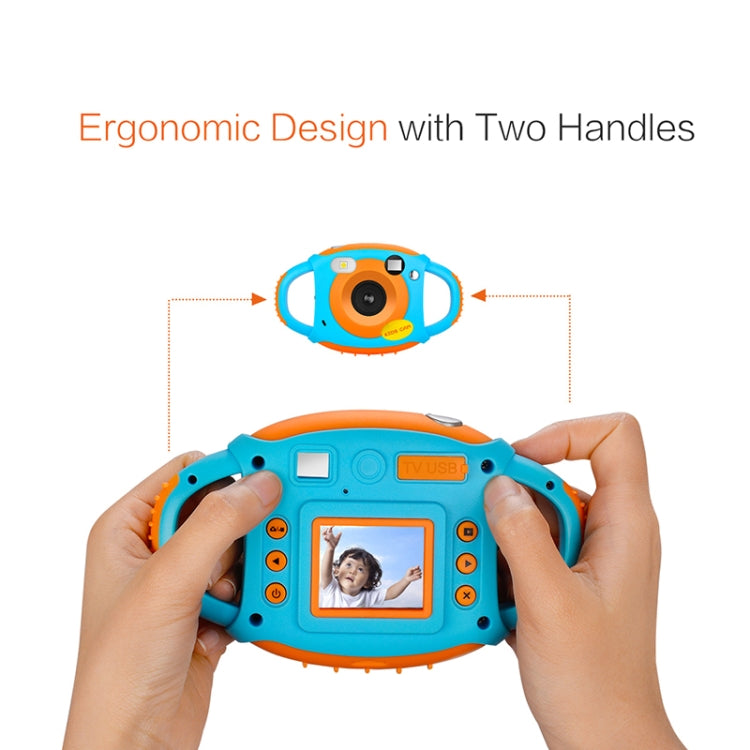 Children  Digital Camera Soft Plastic Anti-fall Early Education Puzzle Baby 5.0MP Toy Camera