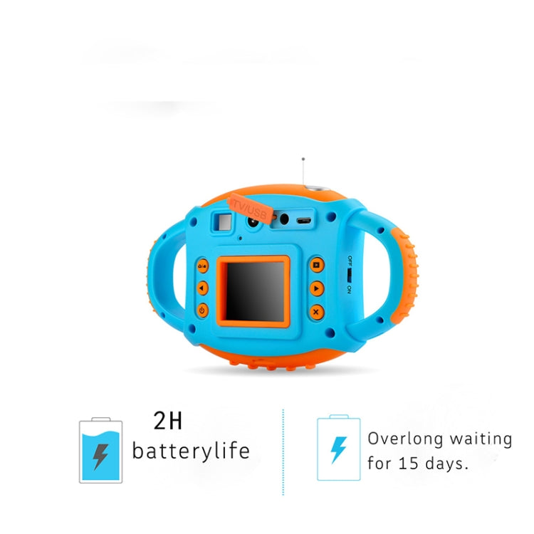 Children  Digital Camera Soft Plastic Anti-fall Early Education Puzzle Baby 5.0MP Toy Camera