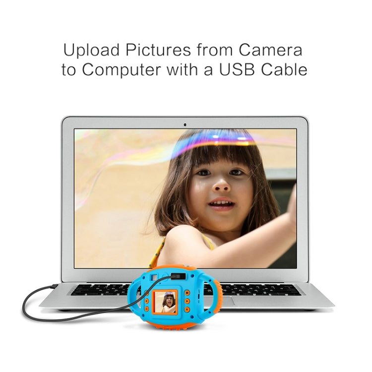 Children  Digital Camera Soft Plastic Anti-fall Early Education Puzzle Baby 5.0MP Toy Camera