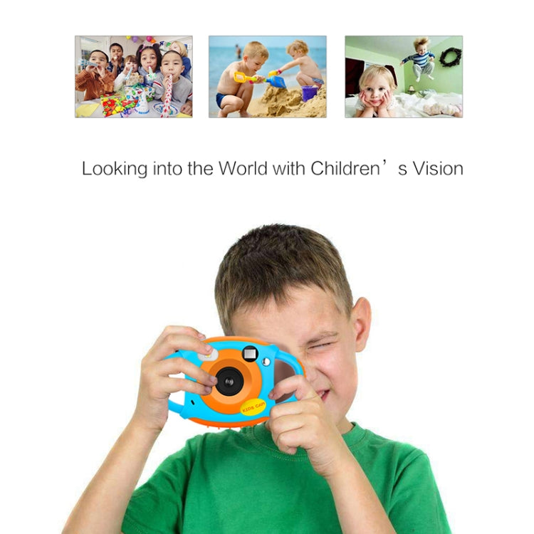 Children  Digital Camera Soft Plastic Anti-fall Early Education Puzzle Baby 5.0MP Toy Camera