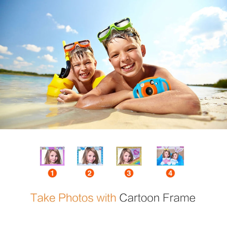 Children  Digital Camera Soft Plastic Anti-fall Early Education Puzzle Baby 5.0MP Toy Camera