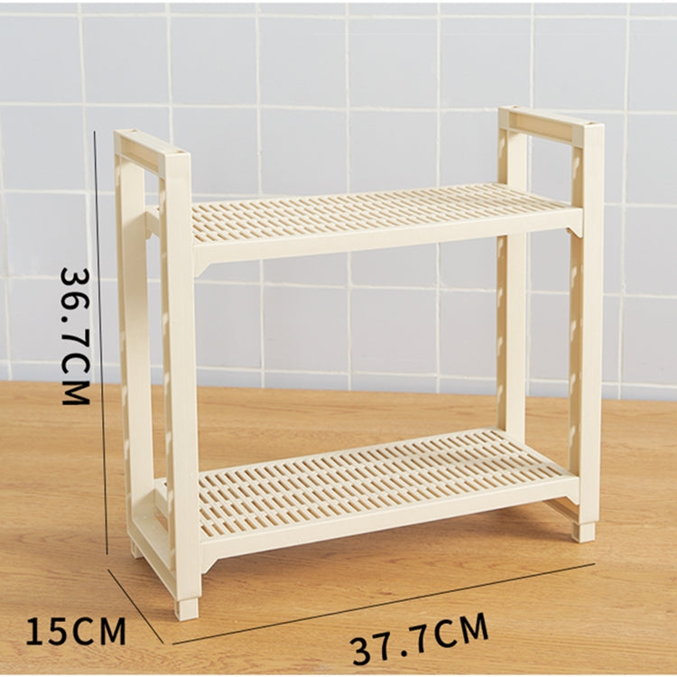 Kitchen Spice Multi-function Rack Adjustable Seasoning Bottle Storage Rack Bathroom Shelf Triple Layer