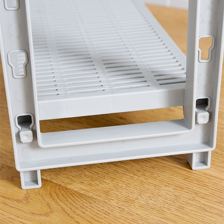 Kitchen Spice Multi-function Rack Adjustable Seasoning Bottle Storage Rack Bathroom Shelf Triple Layer