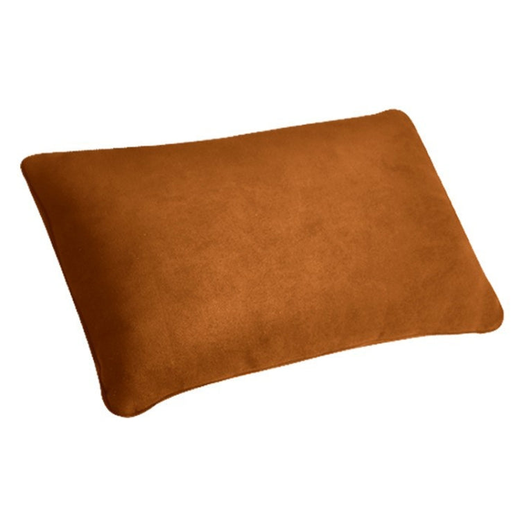 Car Suede Soft Elastic Lumbar Pad