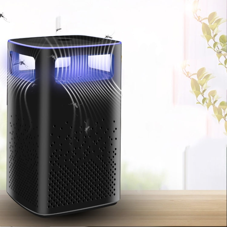 Household Mute Inhalation Photocatalyst USB Physical Mosquito Killer Small A- Black