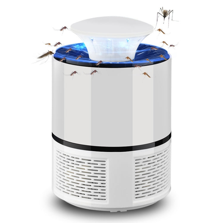 Household Mute Inhalation Photocatalyst USB Physical Mosquito Killer 365-White
