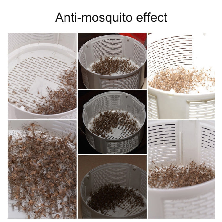 Household Mute Inhalation Photocatalyst USB Physical Mosquito Killer 365-White