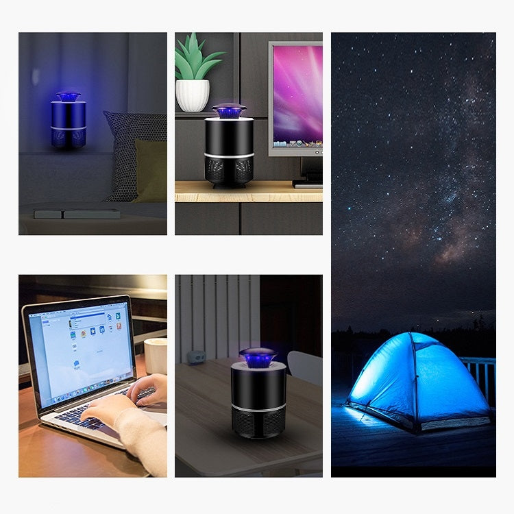 Household Mute Inhalation Photocatalyst USB Physical Mosquito Killer 365-White
