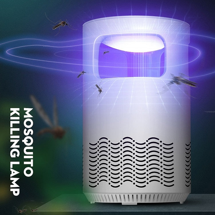 Household Mute Inhalation Photocatalyst USB Physical Mosquito Killer Small Q-White