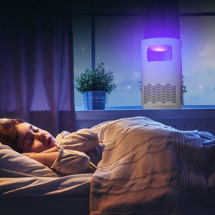 Household Mute Inhalation Photocatalyst USB Physical Mosquito Killer Small Q-White