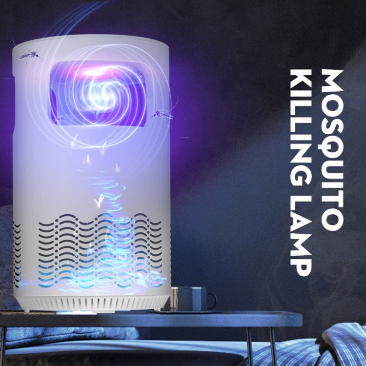 Household Mute Inhalation Photocatalyst USB Physical Mosquito Killer Small Q-White