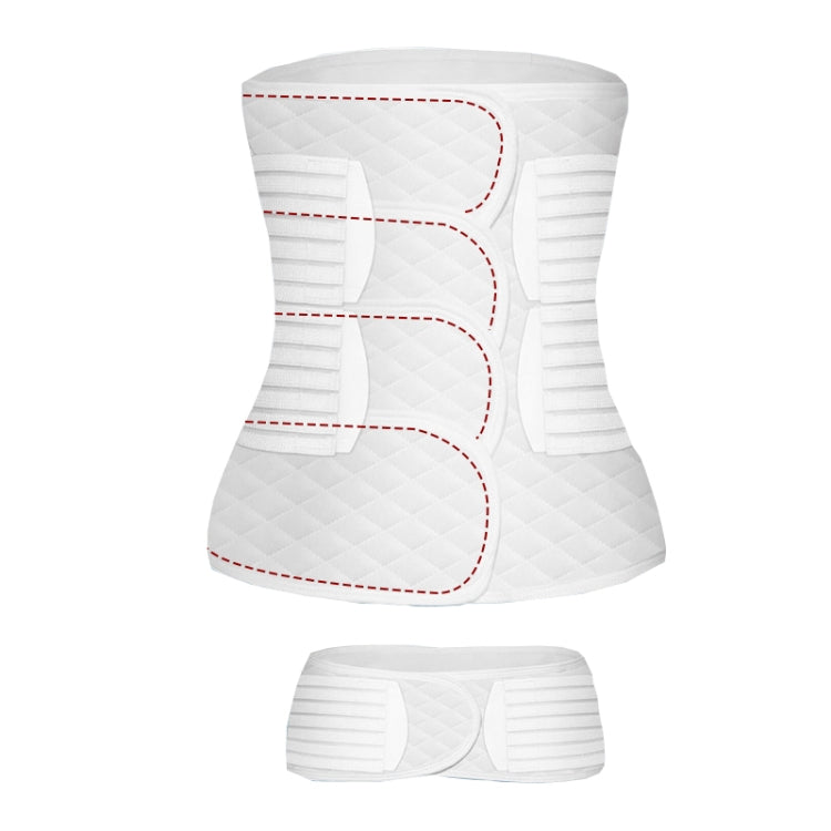 Postpartum Abdomen Belt Summer Light and Breathable Corset Belt, Size: S