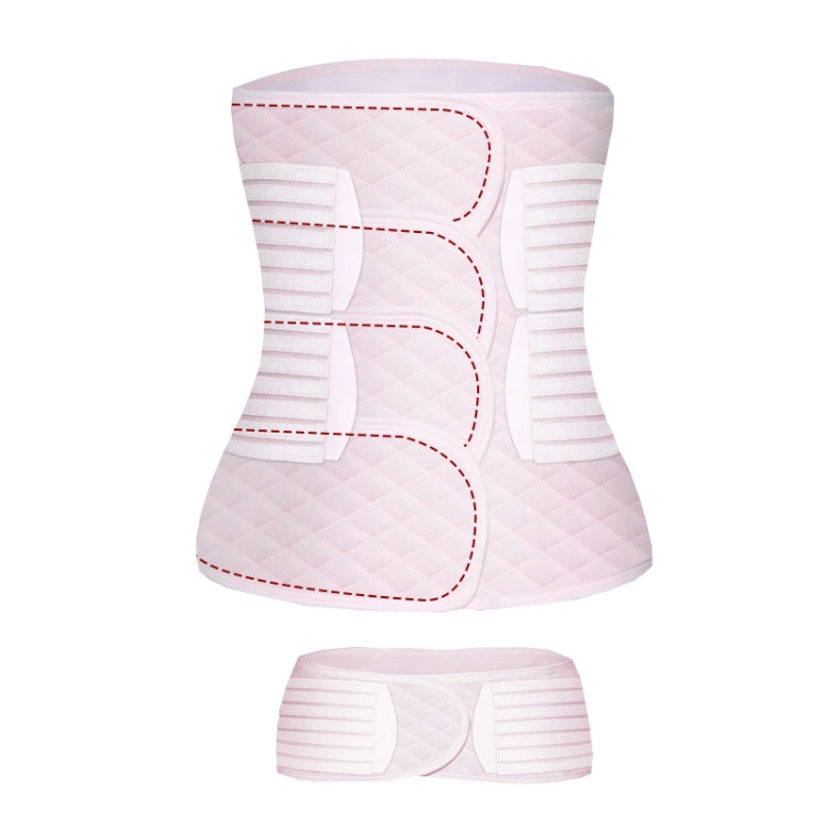 Postpartum Abdomen Belt Summer Light and Breathable Corset Belt, Size: L
