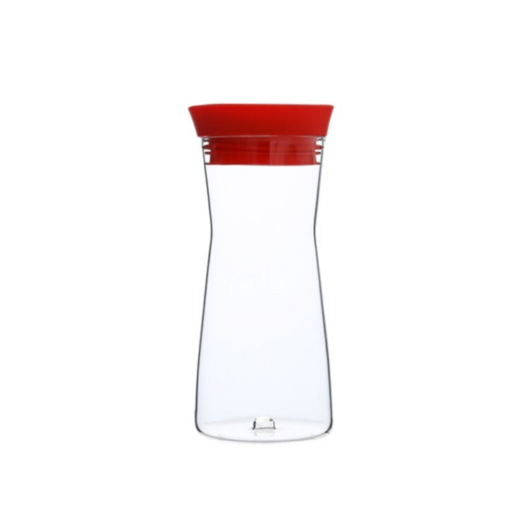 Glass Cup With Lid + Tea Strainer Sports Portable Juice Coffee Cup, Specificationï¼š Shark Cup (Red)