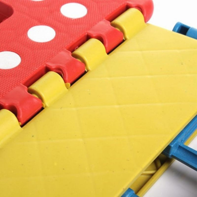 Portable Thick Plastic Kids folding Stool Outdoor Activity Tool Home Traveling Necessity, Color Random Delivery