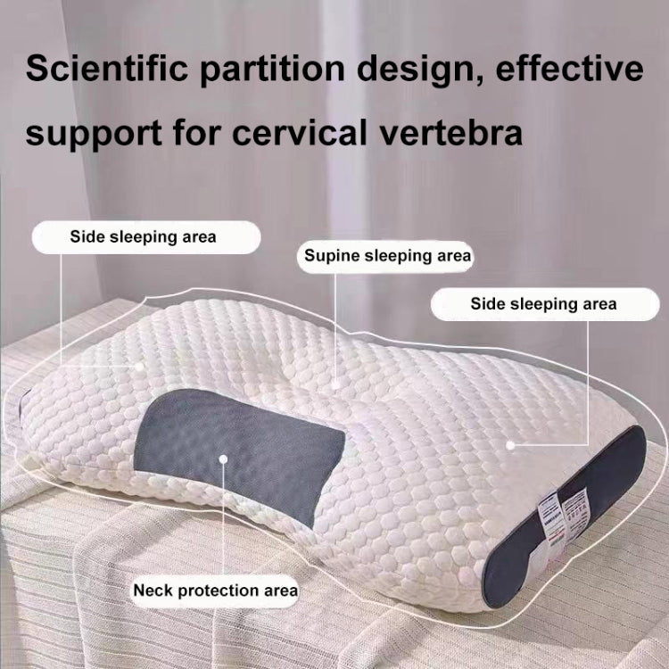 Neck-Protecting Knitted Non-Collapse Pillow Home Partition Massage Pillow, Spec: Low