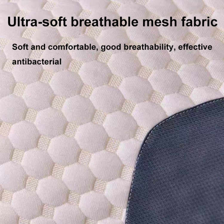 Neck-Protecting Knitted Non-Collapse Pillow Home Partition Massage Pillow, Spec: High