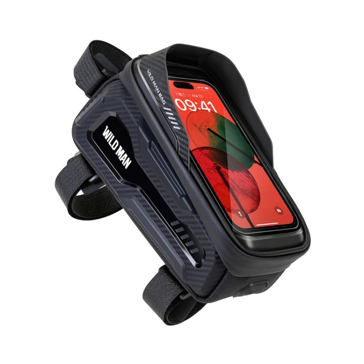 WILD MAN M20 Outdoor Cycling Bicycle Phone Touch Screen Waterproof Front Beam Bag