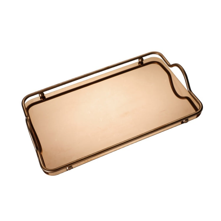 Stainless Steel Binaural Tray Restaurant Tea Set Storage Tray