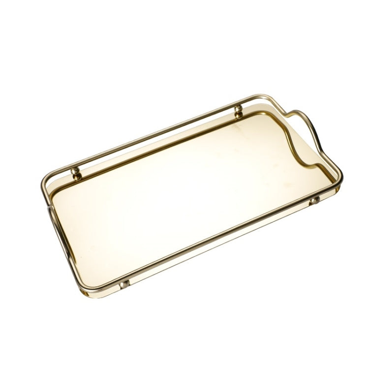 Stainless Steel Binaural Tray Restaurant Tea Set Storage Tray