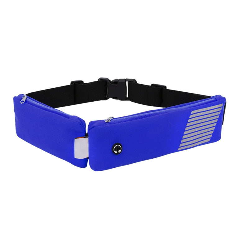 2 PCS Lightweight Double-Pocket Sports Waist Bag Running Riding Waterproof Mobile Phone Bag