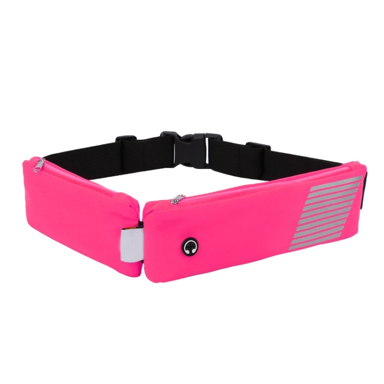 2 PCS Lightweight Double-Pocket Sports Waist Bag Running Riding Waterproof Mobile Phone Bag