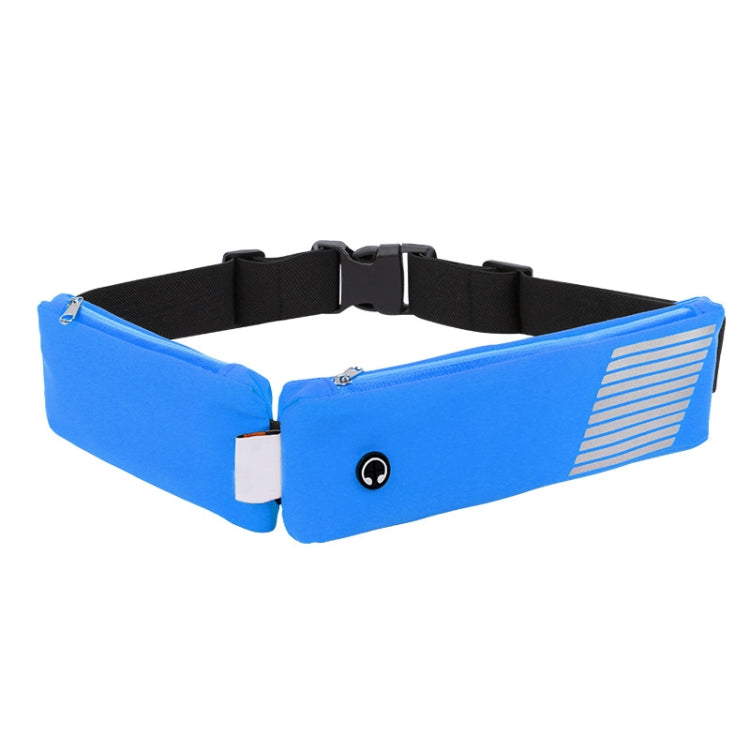 2 PCS Lightweight Double-Pocket Sports Waist Bag Running Riding Waterproof Mobile Phone Bag