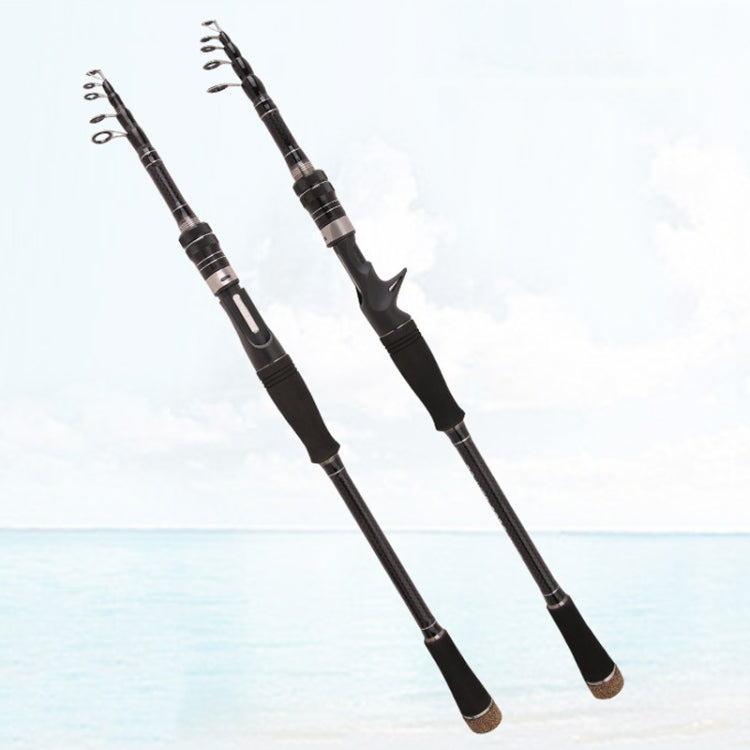 Carbon Telescopic Luya Rod Short Section Fishing Throwing Rod, Length: 3.3m
