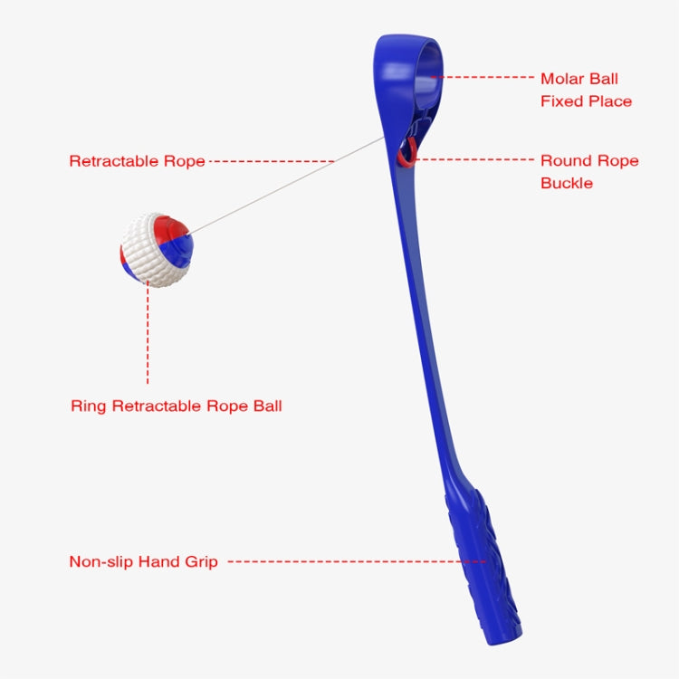 HYS243 Dog Throwing Cue Stick Outdoor Interactive Dog Walking Toy