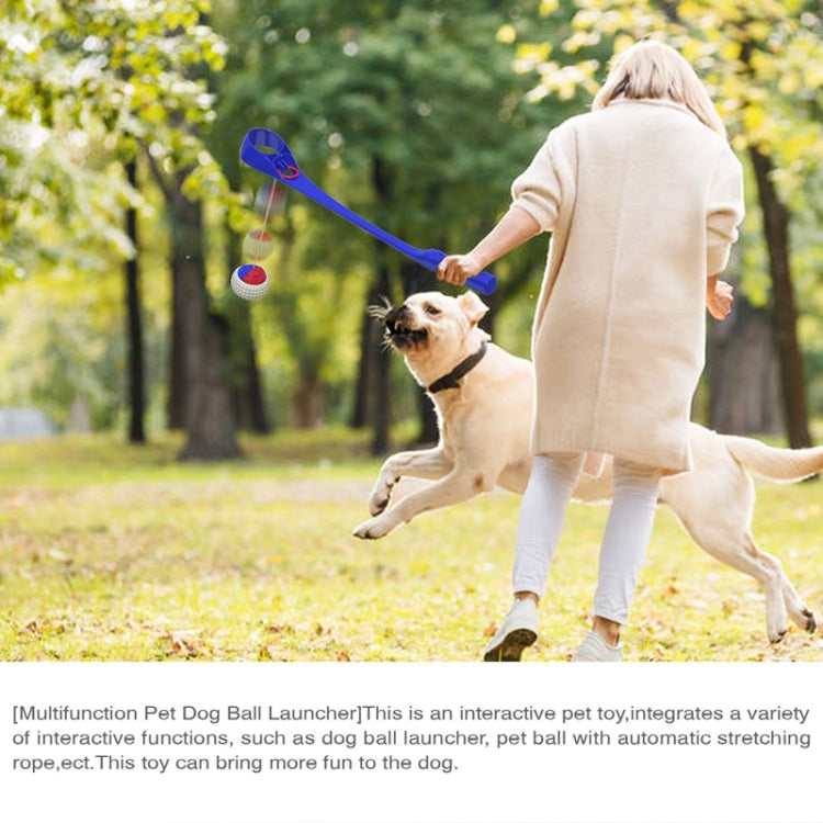 HYS243 Dog Throwing Cue Stick Outdoor Interactive Dog Walking Toy