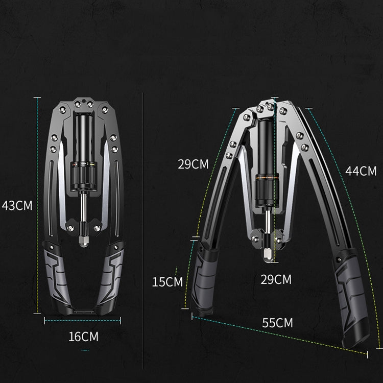 Carbon Steel Hydraulic Arm Force Device Stepless Variable Pitch Adjusting Arm Force Device(Adjustable 10-200KG Strength)
