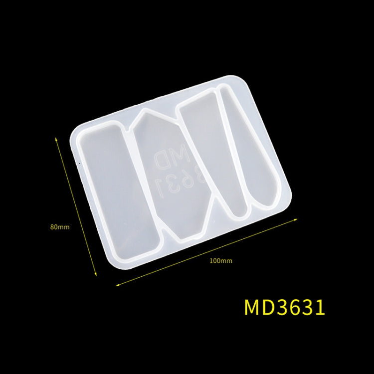 10 PCS Hair Clip Mold DIY Crystal Epoxy Mold Homemade Personality Girl Hair Clip Mold