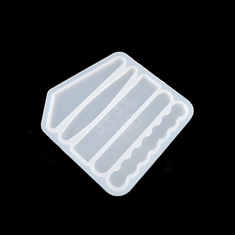 10 PCS Hair Clip Mold DIY Crystal Epoxy Mold Homemade Personality Girl Hair Clip Mold