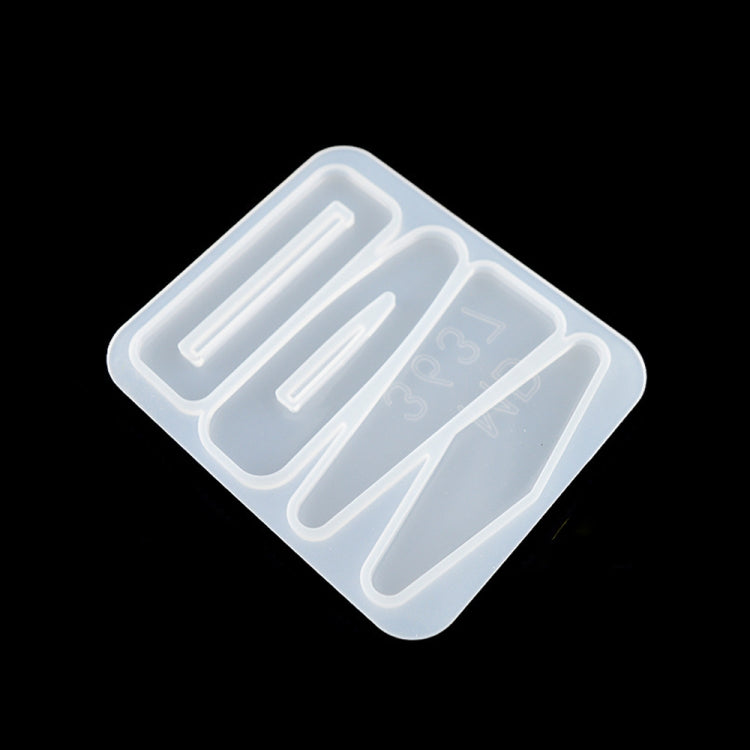 10 PCS Hair Clip Mold DIY Crystal Epoxy Mold Homemade Personality Girl Hair Clip Mold