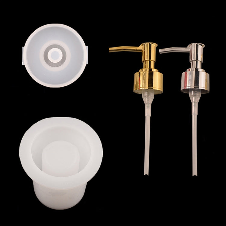 DIY Perfume Bottle Mold Drop Hand Bottle Mirror Bottle Mold, Specification: MD3707 + Gold Silver Nozzle Each