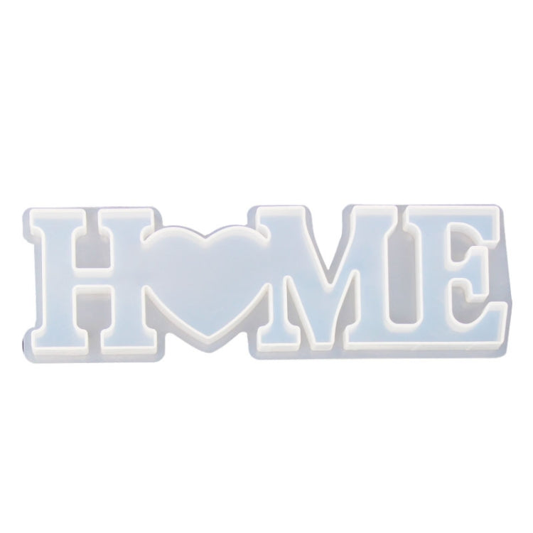 2 PCS DIY Crystal Epoxy Silicone Letter Mold