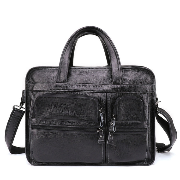 9913 Casual Men Singer-shoulder Messenger Briefcase 15.6 Inch Business Handbag