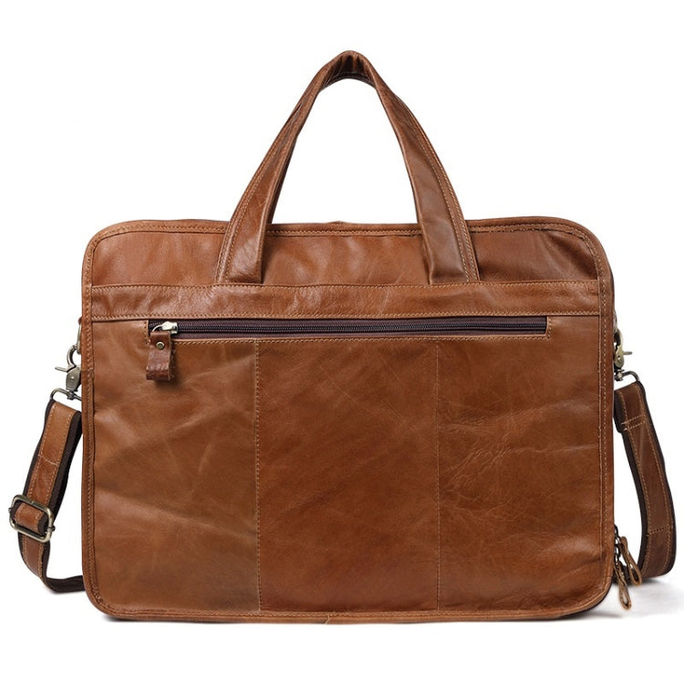 9913 Casual Men Singer-shoulder Messenger Briefcase 15.6 Inch Business Handbag