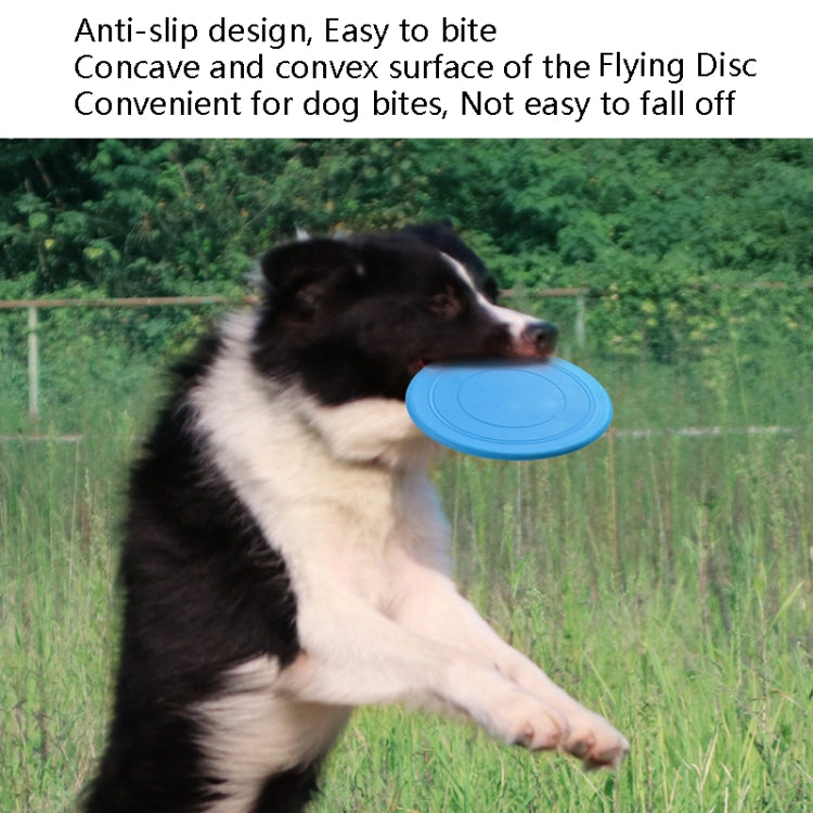 10 PCS Pet Toy Flying Disc Pet Interactive Training Floating Water Bite-Resistant Soft Flying Disc
