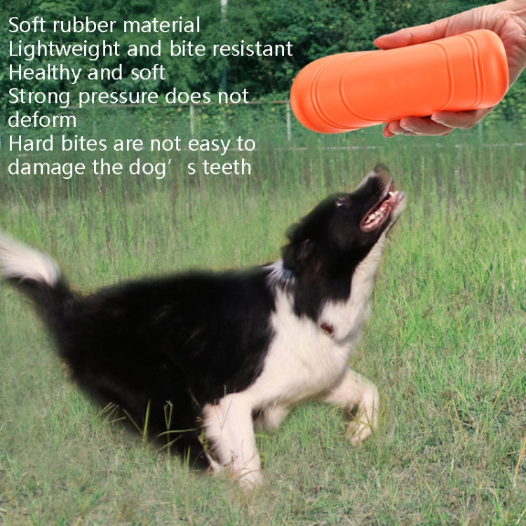 10 PCS Pet Toy Flying Disc Pet Interactive Training Floating Water Bite-Resistant Soft Flying Disc