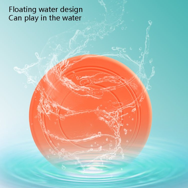 10 PCS Pet Toy Flying Disc Pet Interactive Training Floating Water Bite-Resistant Soft Flying Disc