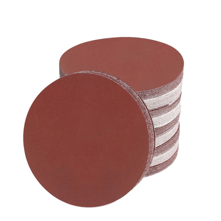 100 PCS 5 Inch Dry Grinding Sandpaper Self-Adhesive Flocking Sharpened Disc Polisher, Granularity: 800 Mesh Without Hole