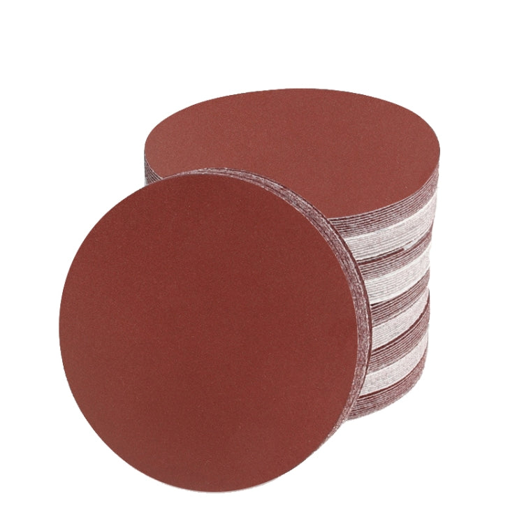 100 PCS 5 Inch Dry Grinding Sandpaper Self-Adhesive Flocking Sharpened Disc Polisher, Granularity: 1500 Mesh Without Hole