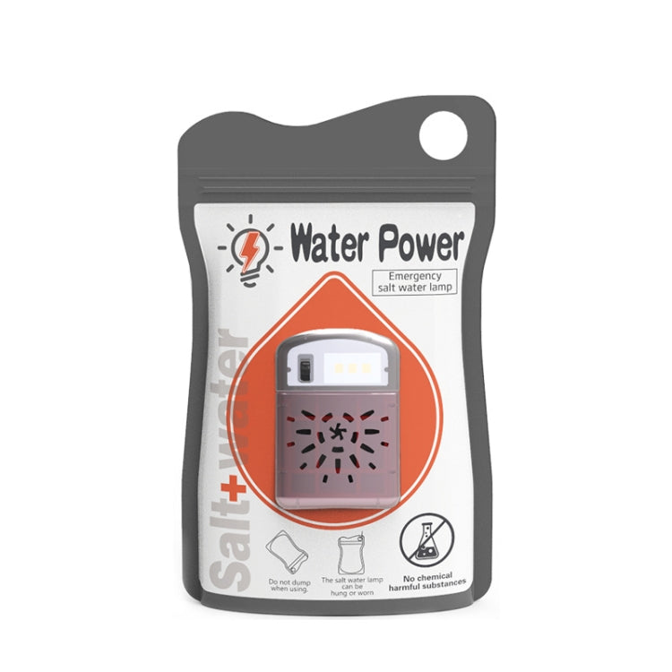 YS-01 Emergency Saltwater Power Light Mini Outdoor Cycling Light Portable Tent LED Camping Light(English Version)