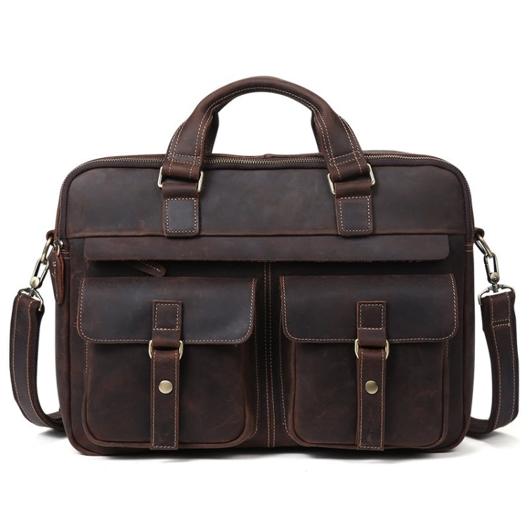 6360 Men Business Briefcase 17 Inch Laptop Computer Messenger Bag