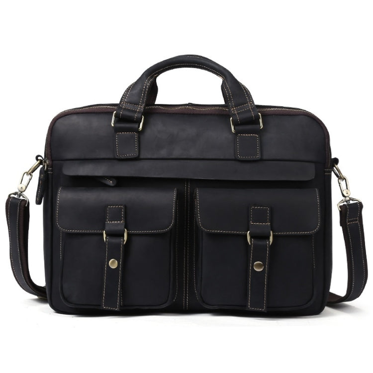 6360 Men Business Briefcase 17 Inch Laptop Computer Messenger Bag