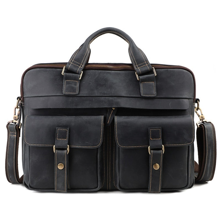 6360 Men Business Briefcase 17 Inch Laptop Computer Messenger Bag